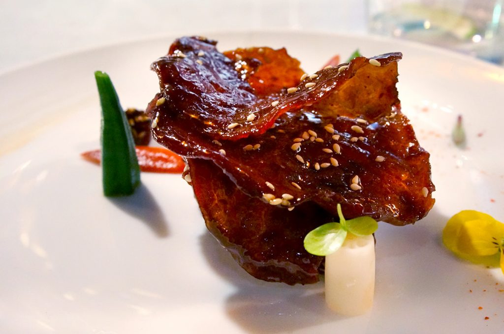 Contemporary Sichuan food at The Peacock Room, a restaurant in Shanghai