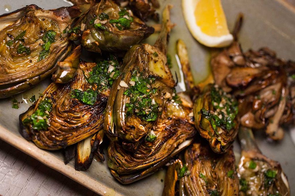 Artichokes at The Nest, Shanghai Restaurant