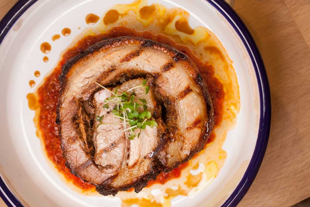 Pork Tournados. Restaurant in Shanghai: Together