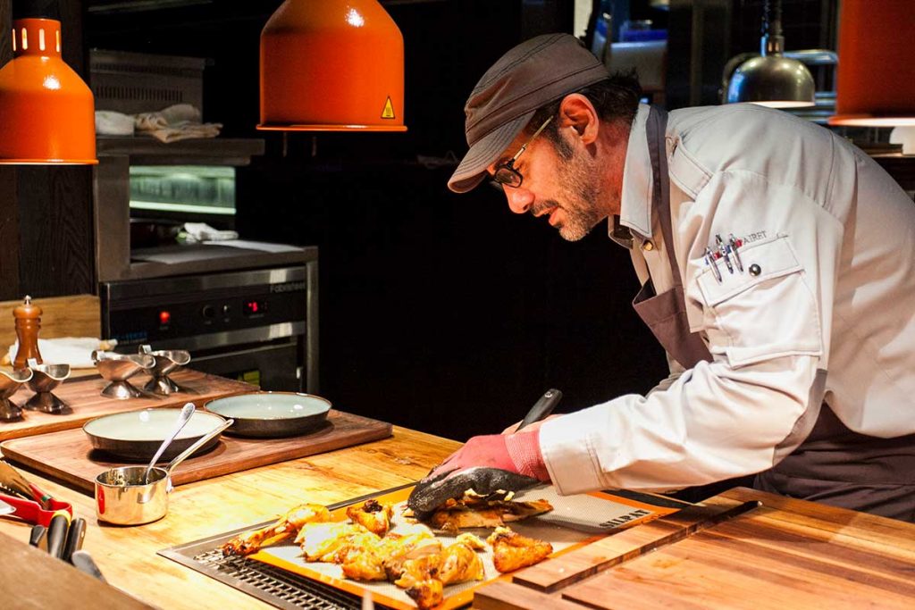 Paul Pairet, Chop Chop Club, restaurant in Shanghai. Photo by Rachel Gouk