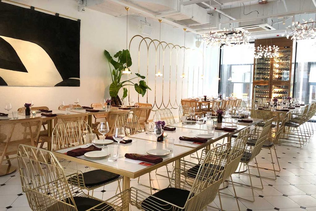 Parlour, Western restaurant in Shanghai. Photo by Rachel Gouk.