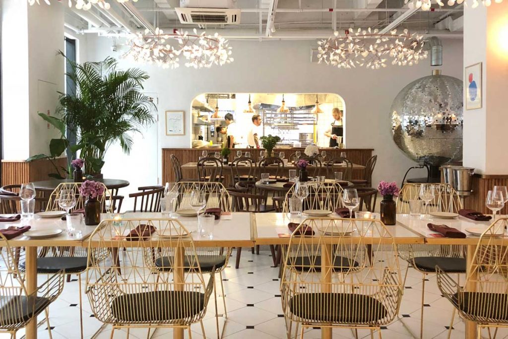 Parlour, Western restaurant in Shanghai. Photo by Rachel Gouk.
