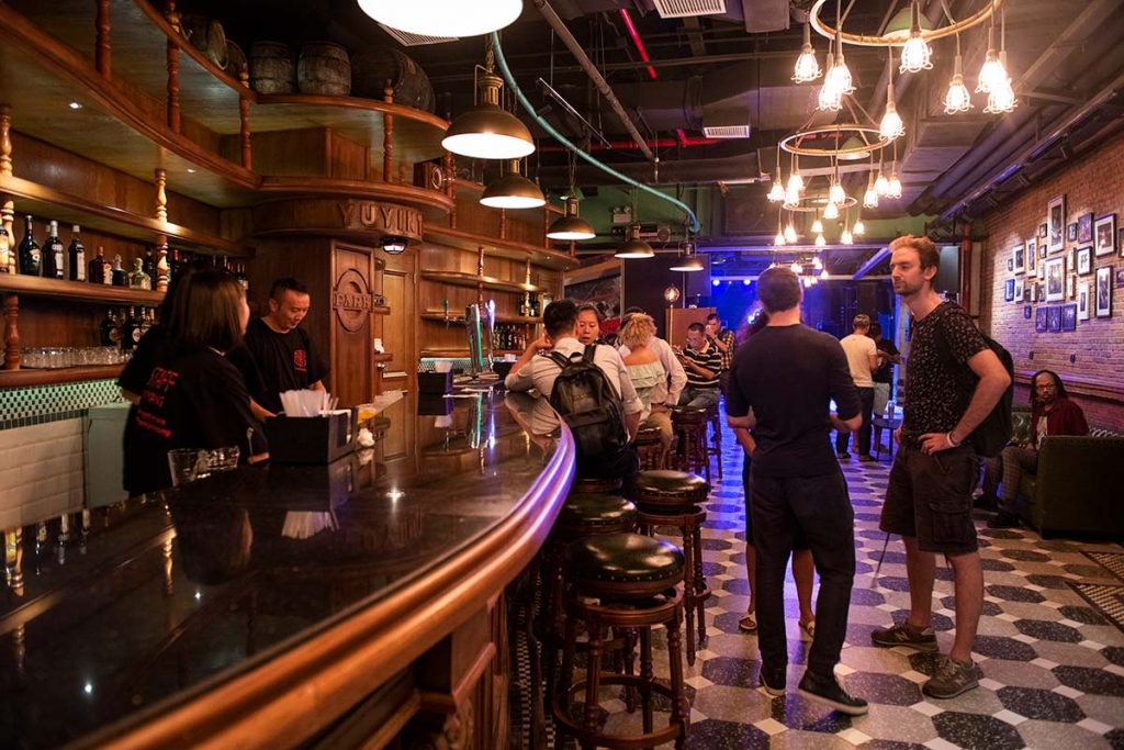 Yuyintang Park, live music bar in Shanghai. Photo by Rachel Gouk.