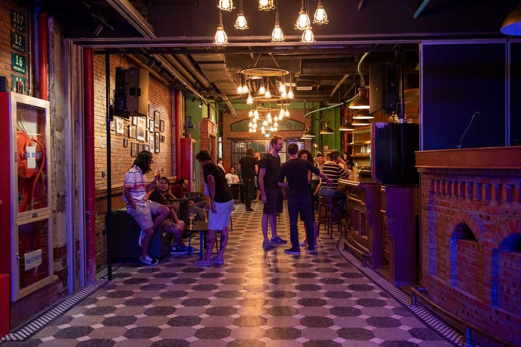 Yuyintang Park, live music bar in Shanghai. Photo by Rachel Gouk.