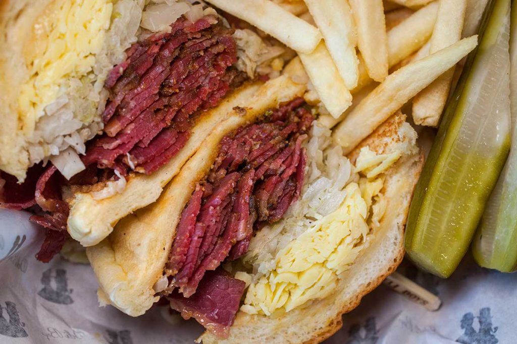 Sandwiches at Deli Boys, deli in Shanghai. Photo by Rachel Gouk. 
