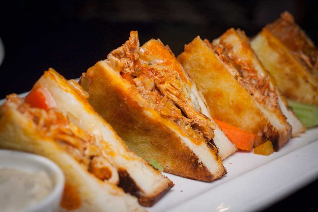 Sandwich at Liquid Laundry, restaurant in Shanghai. Photo by Rachel Gouk. 