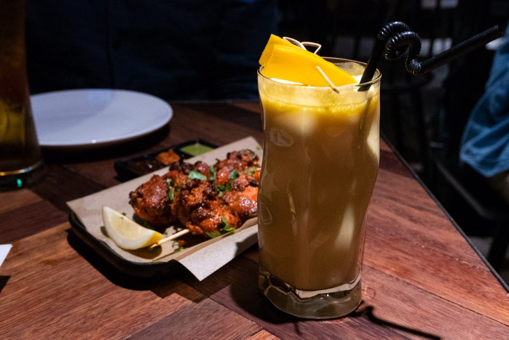 Mango Lassi at Currify, an Indian restaurant in Shanghai. Photos by Rachel Gouk