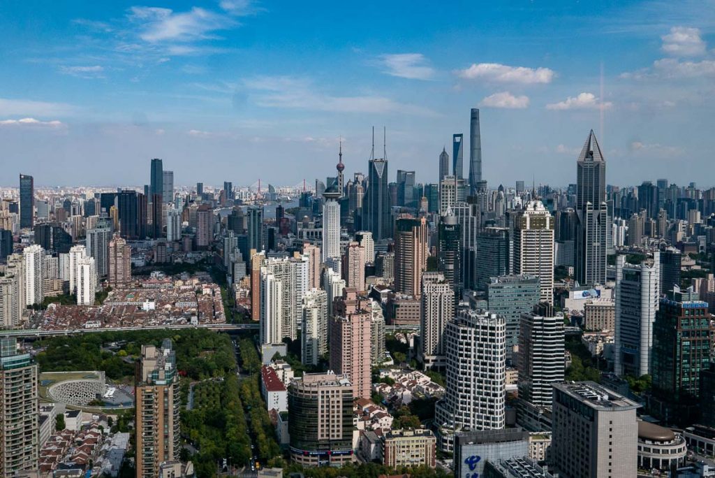 View of Jing'an, Shanghai (Photo by Rachel Gouk)
