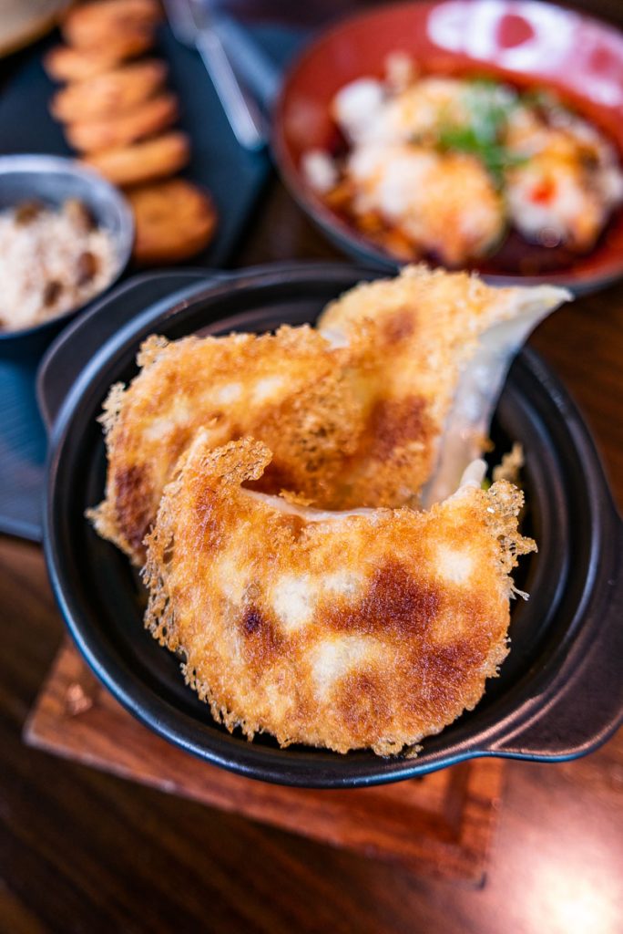 Pan Fried Dumplings at Sui Tang Li, Middle House Shanghai