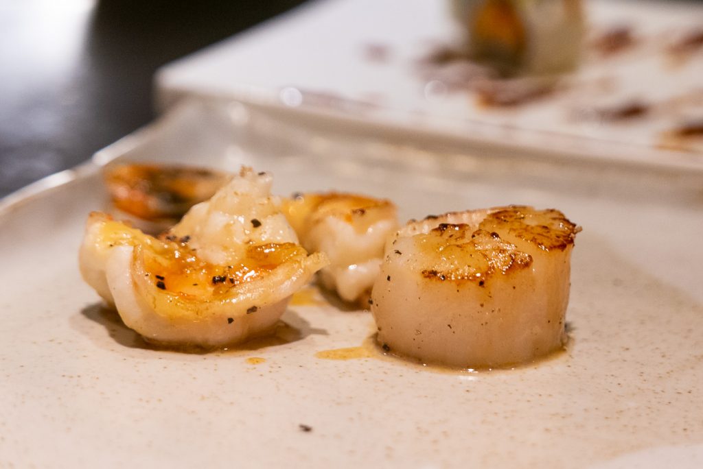 Seafood at Kagen, a popular Japanese teppanyaki restaurant in Shanghai. Photo by Rachel Gouk.