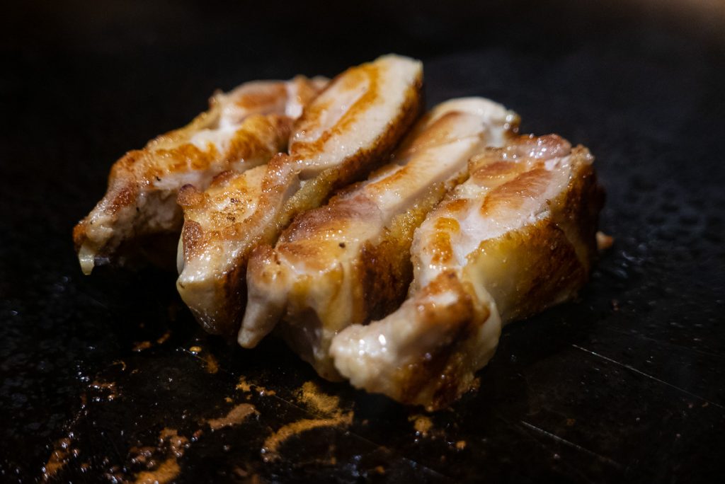 Hibachi Chicken at Kagen, a popular Japanese teppanyaki restaurant in Shanghai. Photo by Rachel Gouk.