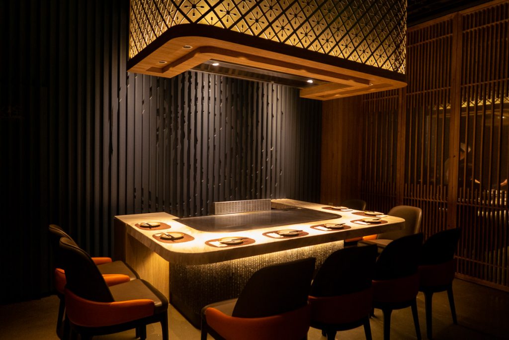 Kagen, a popular Japanese teppanyaki restaurant in Shanghai. Photo by Rachel Gouk.