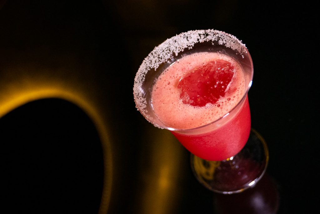 Juicy, a Cocktail at Monkey, a cocktail bar and lounge in Shanghai. Photo by Rachel Gouk.