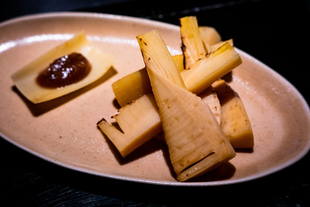 Winter Bamboo at Nakama, a Japanese restaurant in Shanghai specializing in high-grade beef yakiniku. Photo by Rachel Gouk.