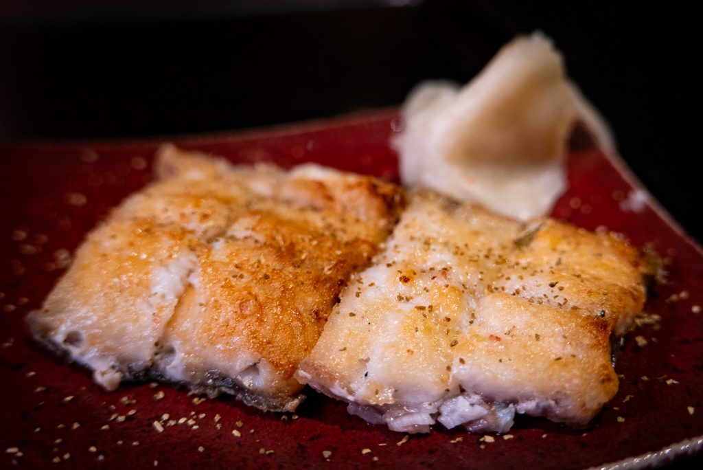 Eel at Nakama, a Japanese restaurant in Shanghai specializing in high-grade beef yakiniku. Photo by Rachel Gouk.