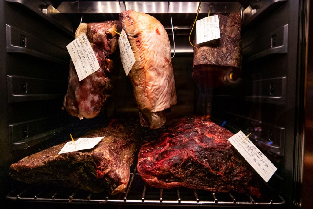 Nakama, a Japanese restaurant in Shanghai specializing in high-grade beef yakiniku. Photo by Rachel Gouk.