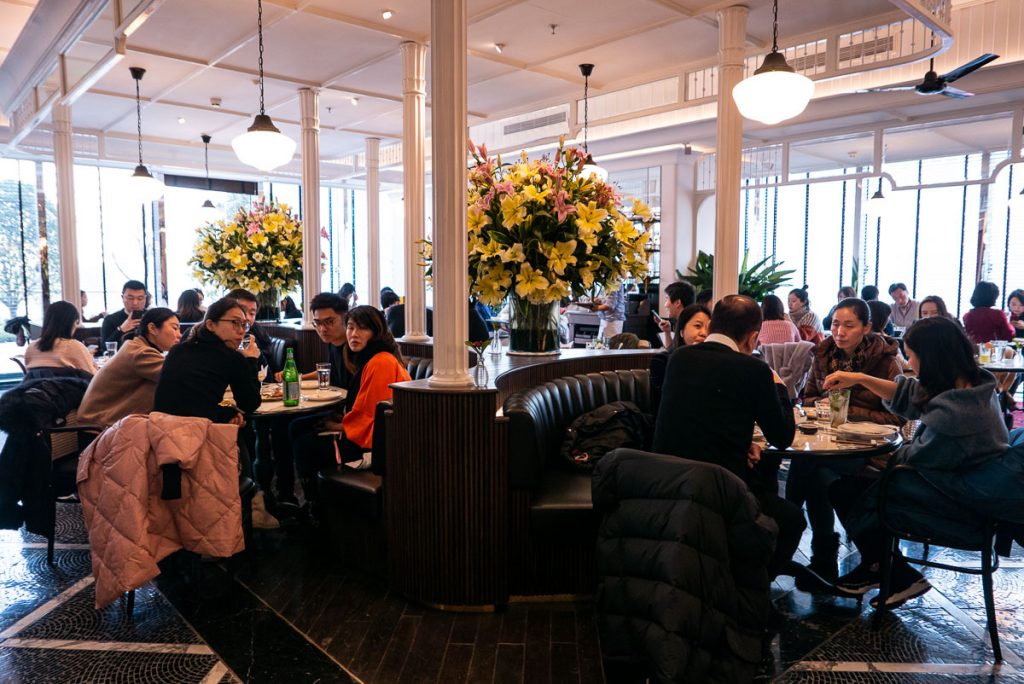 Singapore's popular PS.Cafe opens in Shanghai. Photo by Rachel Gouk.