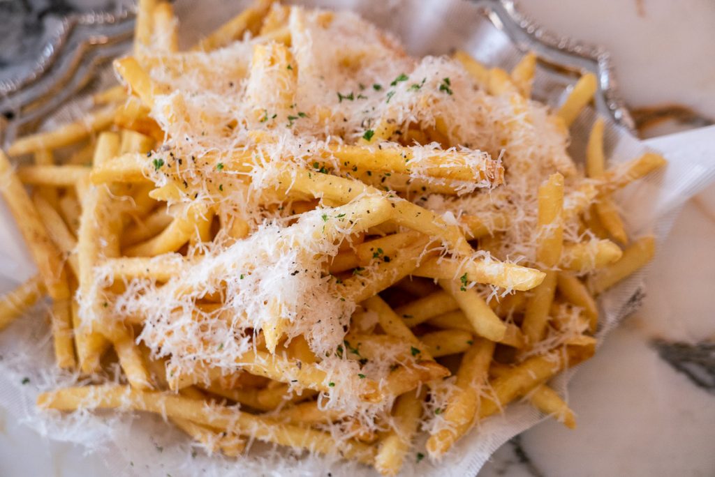 Singapore's popular PS.Cafe opens in Shanghai. Truffle Shoestring Fries is their most popular dish. Photo by Rachel Gouk.