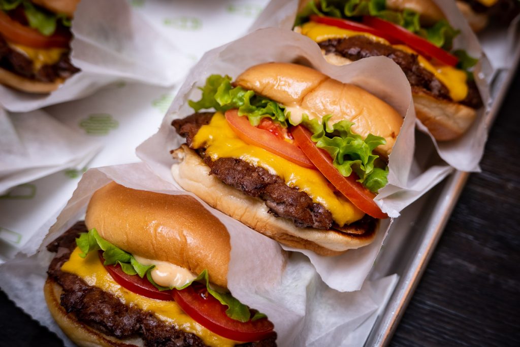 Shake Shack opens in Shanghai's Xintiandi. Here pictured: ShackBurger®. Photo by Rachel Gouk.
