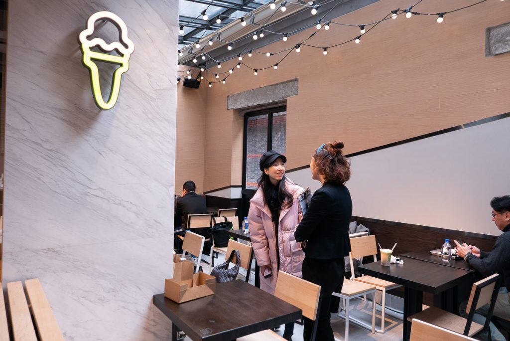 Shake Shack opens in Shanghai's Xintiandi, a popular lifestyle destination. This is Shake Shack's first location in mainland China. Photo by Rachel Gouk.