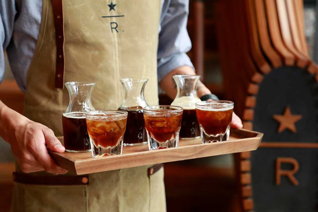 Starbucks opens its first Reserve Bakery Cafe in Shanghai, China, an all-day dining cafe with Italian bakery chain Princi.