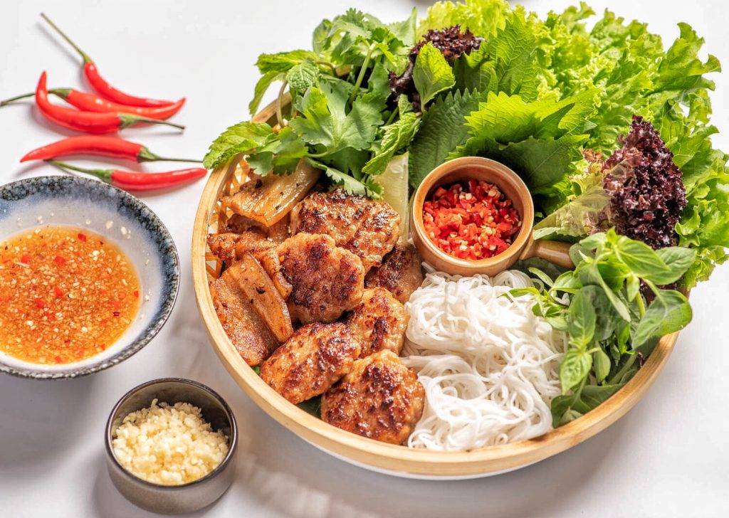 Bun Cha Cha, a Vietnamese restaurant in Shanghai specializing in bun cha. Photo by Rachel Gouk.