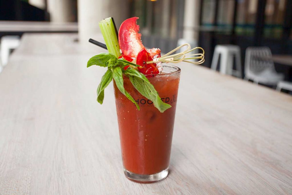 Bloody Mary cocktails in Shanghai: Bull & Claw. Photo by Rachel Gouk.