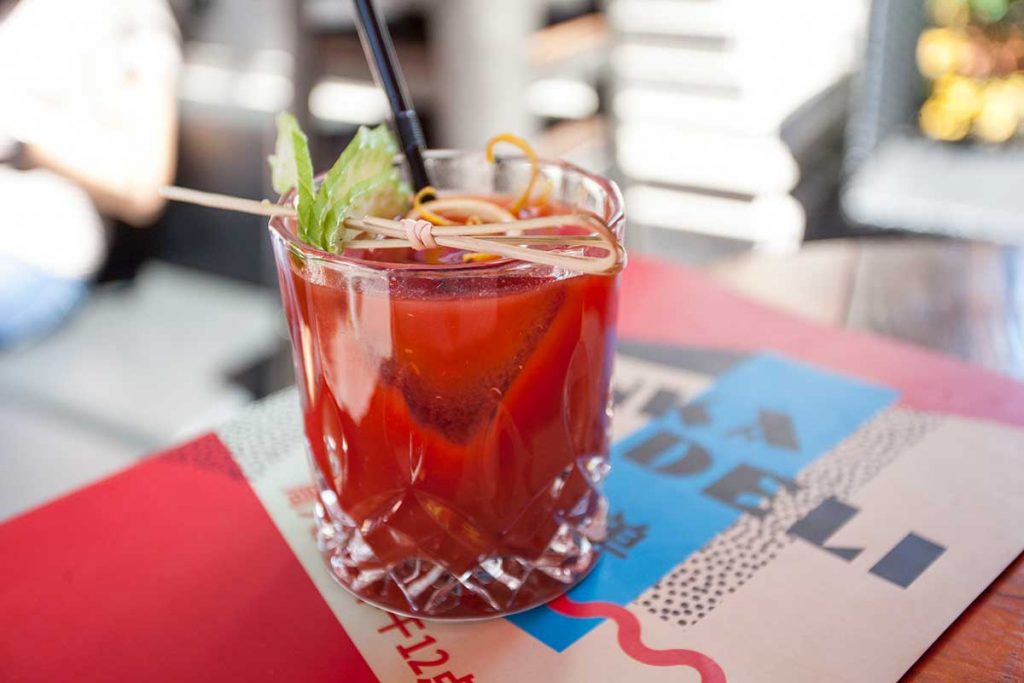 Bloody Mary cocktails in Shanghai: Funkadeli. Photo by Rachel Gouk.