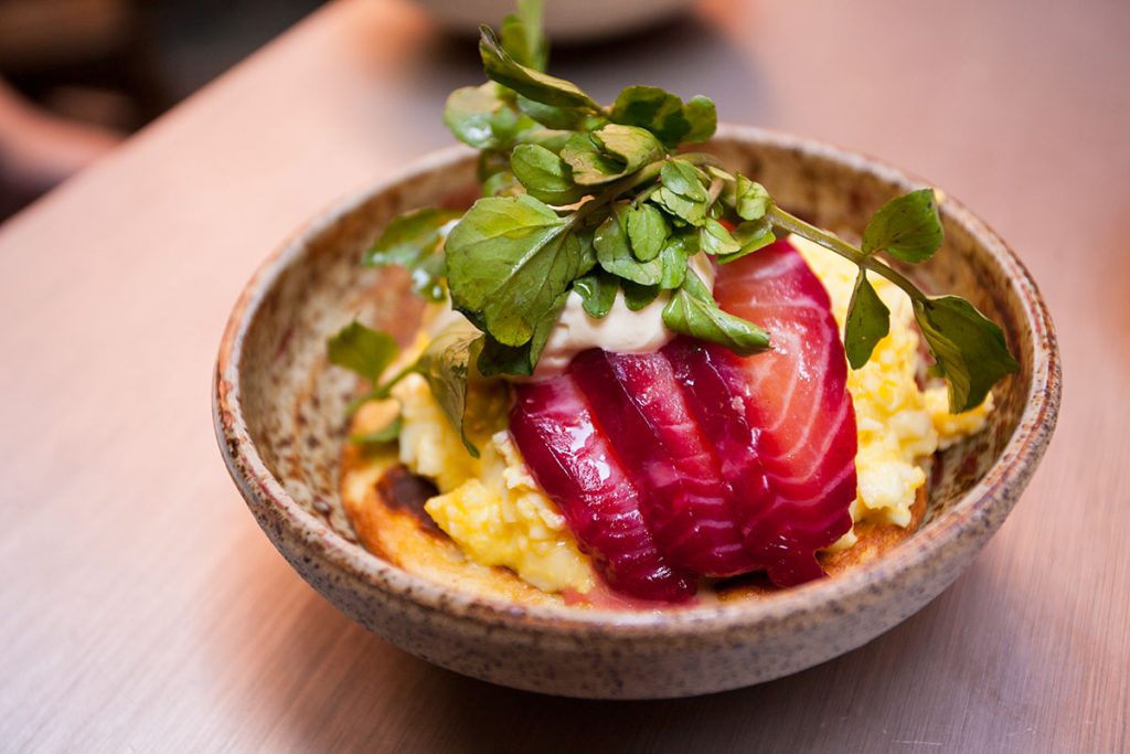 The Commune Social, a popular Mediterranean restaurant in Shanghai, good for brunch. Photo by Rachel Gouk.