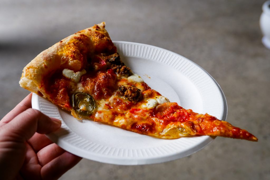 Homeslice Shanghai, a popular New York style pizza place in Shanghai. Photo by Rachel Gouk.