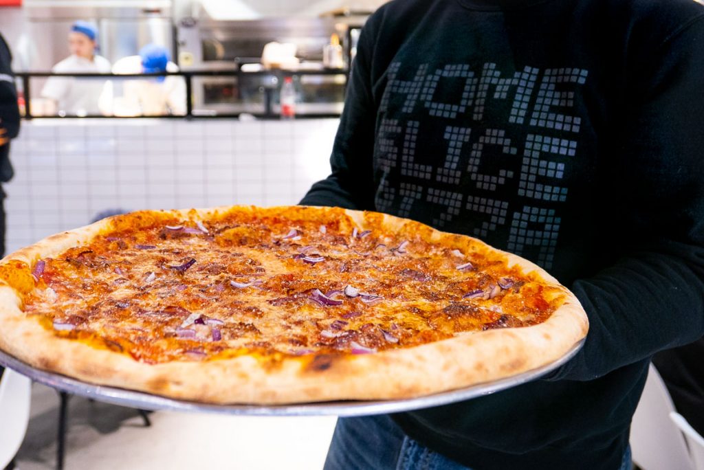 Homeslice Shanghai, a popular New York style pizza place in Shanghai. Photo by Rachel Gouk.
