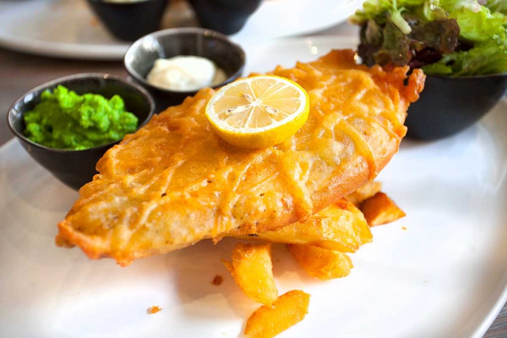 Fish & Chips at Hooked. Photo by Rachel Gouk