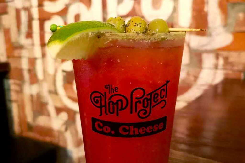 Bloody Mary cocktails in Shanghai: Hop Project. Photo by Rachel Gouk.
