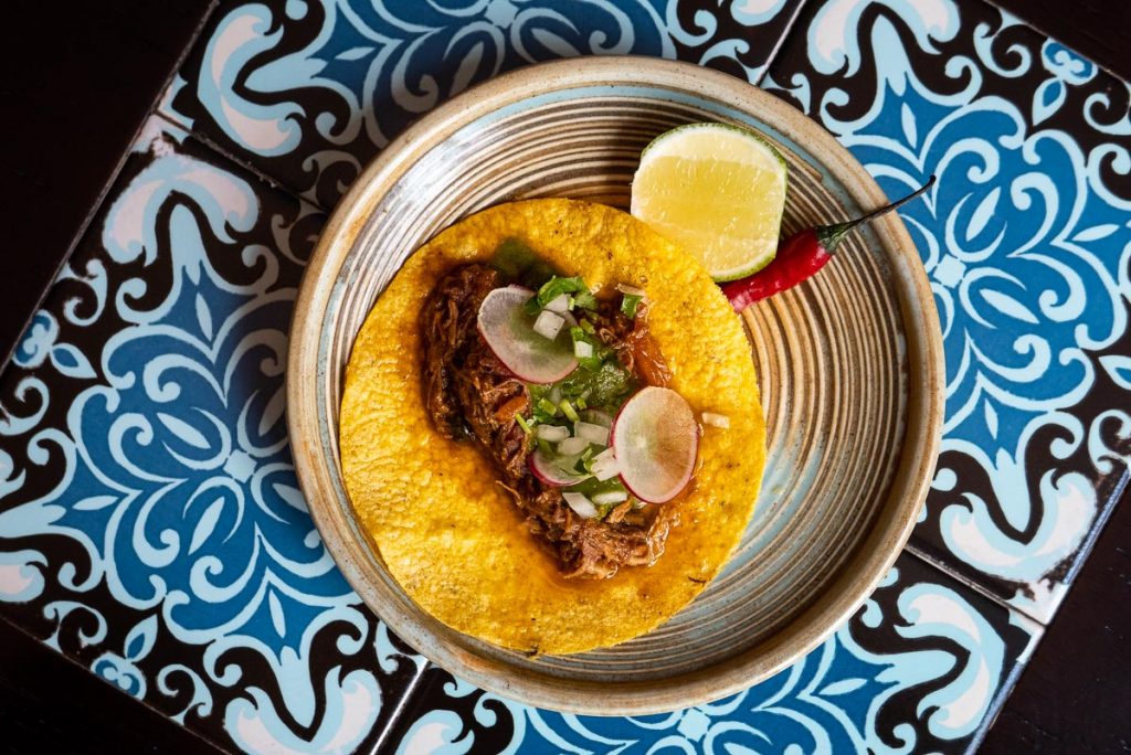 Brunch in Shanghai: tacos at Maya Mexican restaurant. Photo by Rachel Gouk.