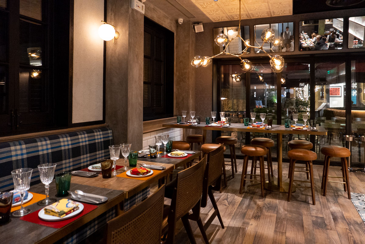 Polux by Paul Pairet, a French cafe/bistro in Xintiandi. Photo by Rachel Gouk. © Rachel Gouk