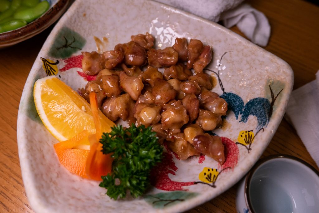 Tentekomai, a popular Japanese izakaya restaurant in Shanghai, open since 2009.