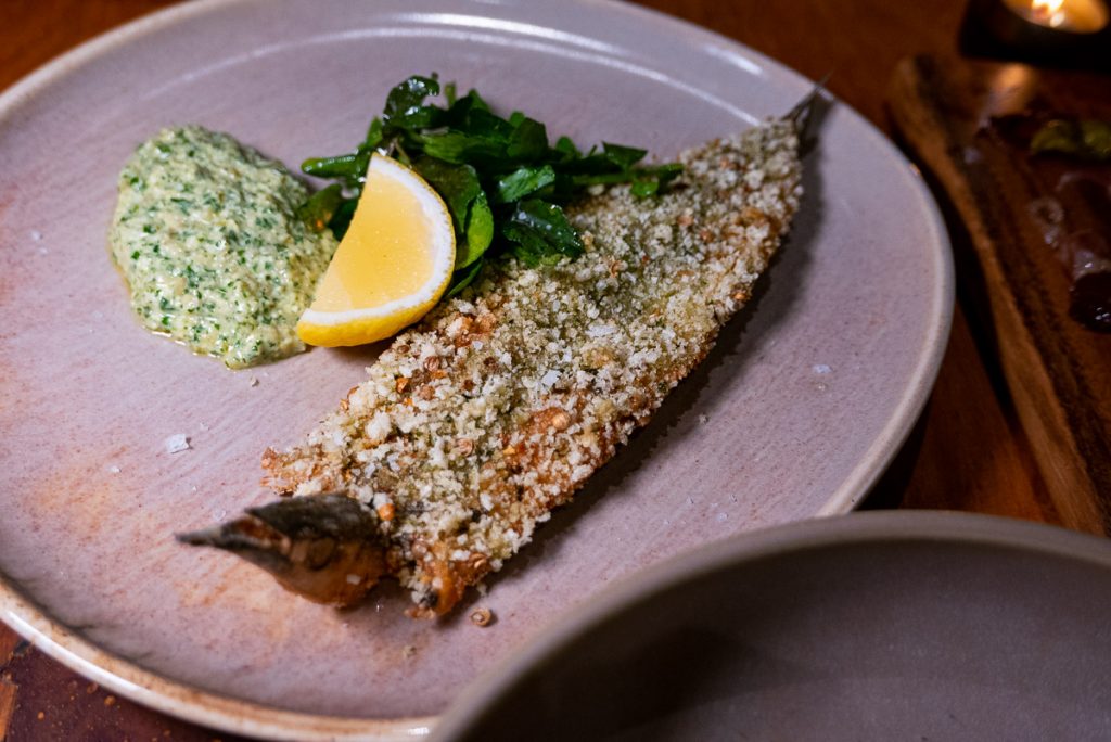 Garfish at C Pearl, a seafood and oyster restaurant in Pudong Century Link mall.