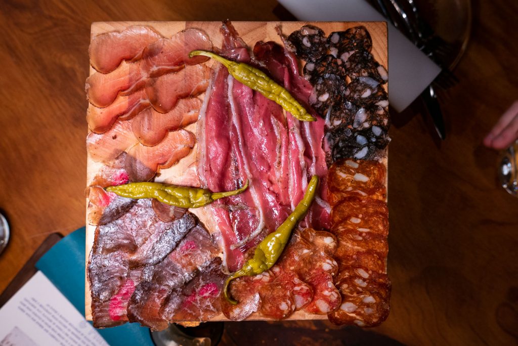 House made charcuterie at C Pearl, a seafood and oyster restaurant in Pudong Century Link mall.