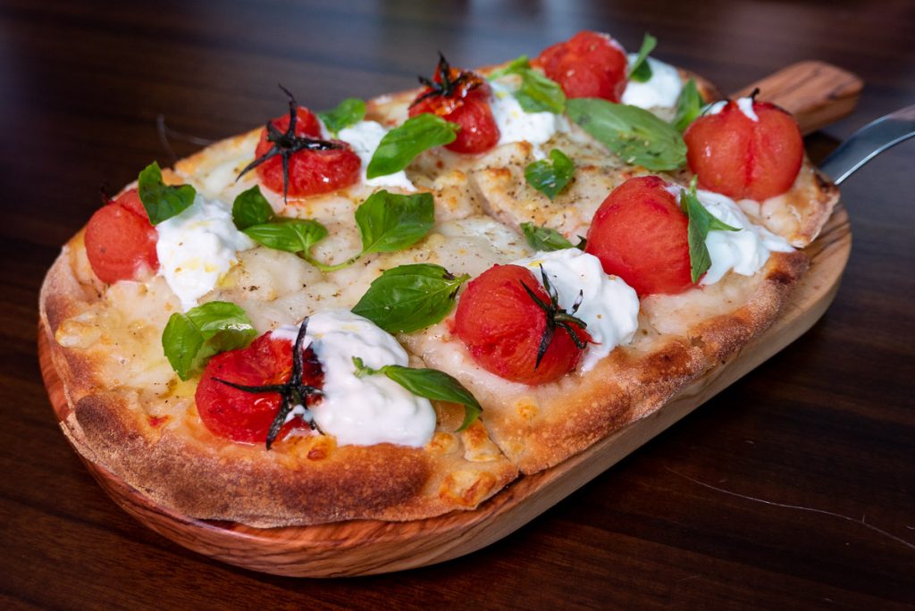 Pizza  at Frasca Italian restaurant at the Middle House, Shanghai. Photo by Rachel Gouk. 