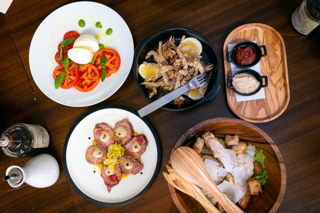 Food  at Frasca Italian restaurant at the Middle House, Shanghai. Photo by Rachel Gouk. 