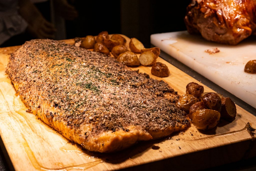 The brunch buffet at Portman's Restaurant, Portman Ritz-Carlton Shanghai. Photo by Rachel Gouk.