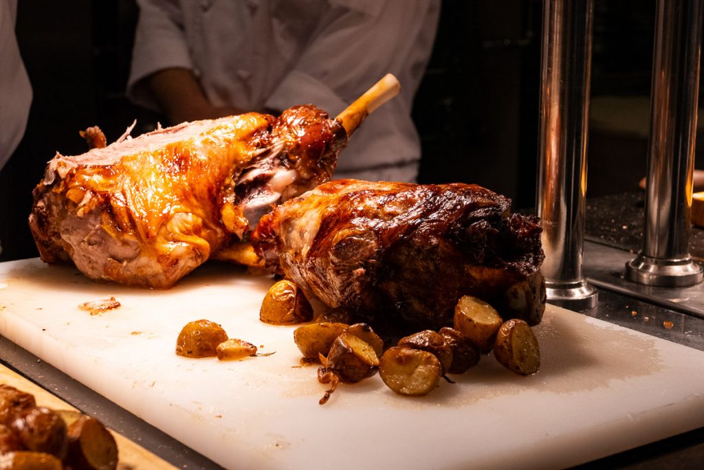 The brunch buffet at Portman's Restaurant, Portman Ritz-Carlton Shanghai. Photo by Rachel Gouk.