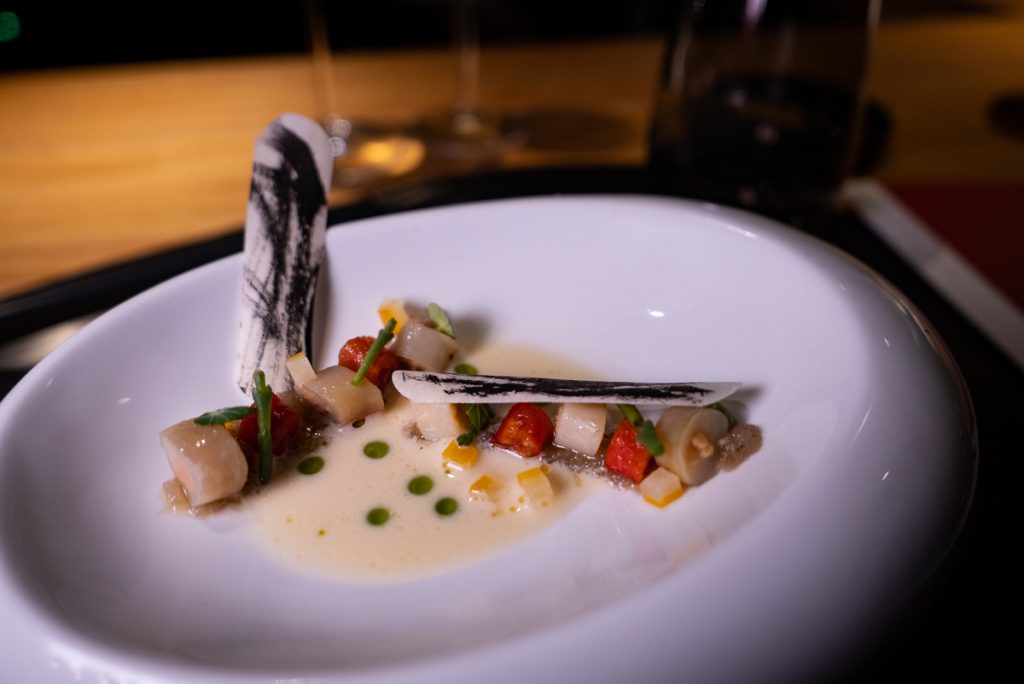 Shanghai's Michelin one-star restaurant Taian Table. Menu 20. Photo by Rachel Gouk.