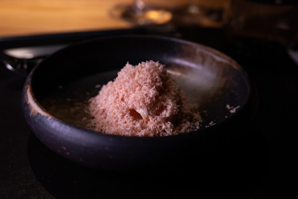 Shanghai's Michelin one-star restaurant Taian Table. Menu 20. Photo by Rachel Gouk.