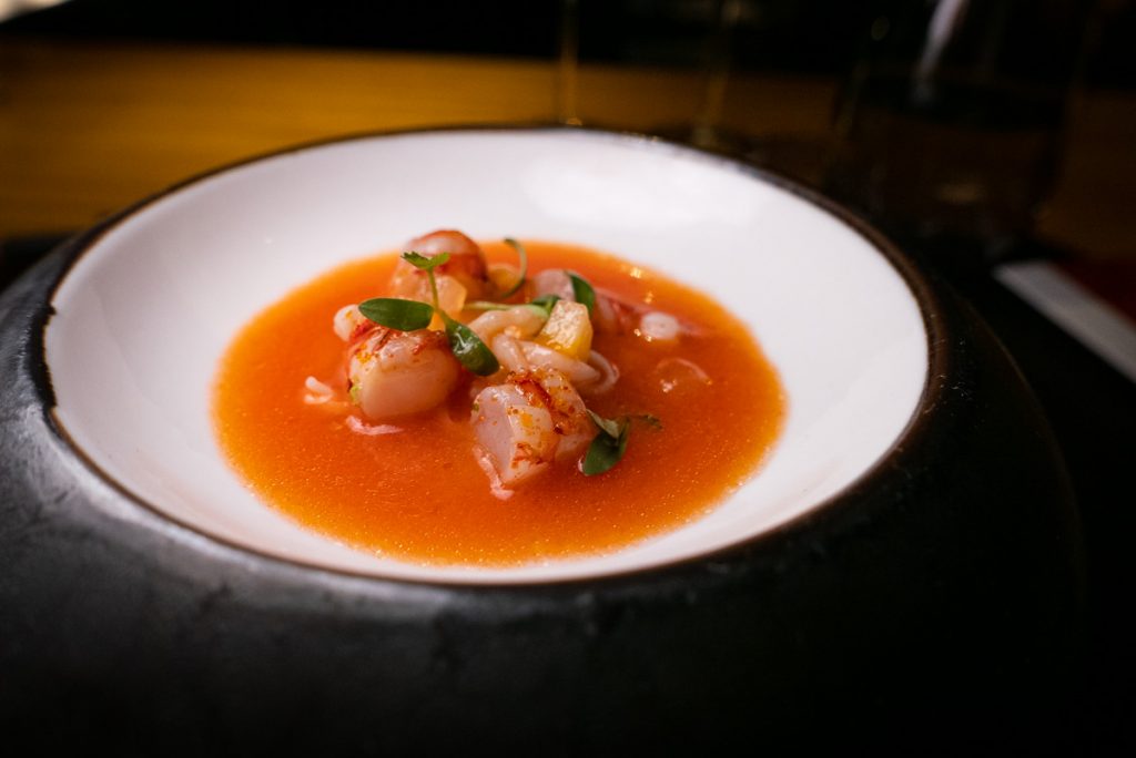 Shanghai's Michelin one-star restaurant Taian Table. Menu 20. Photo by Rachel Gouk.