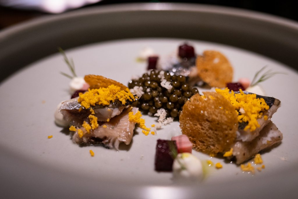 Shanghai's Michelin one-star restaurant Taian Table. Menu 20. Photo by Rachel Gouk.