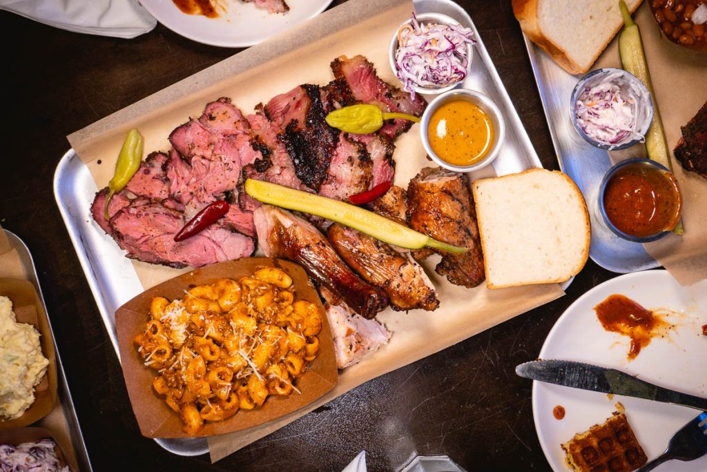 Cages Bar & Sports does a killer barbecue menu every Thursday, Shanghai. Photo by Rachel Gouk.