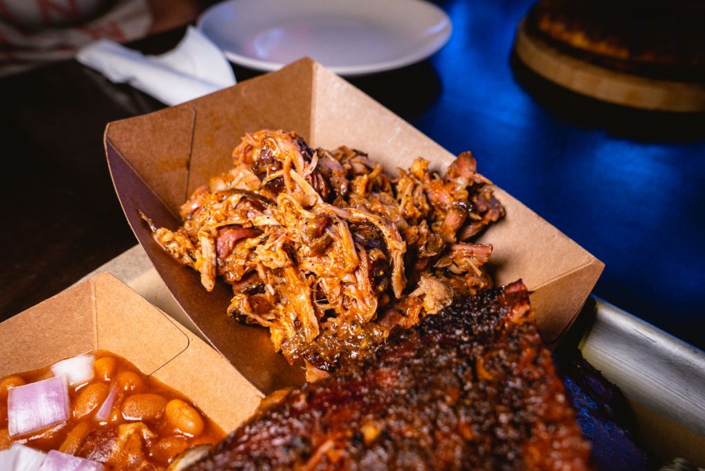 Cages Bar & Sports does a killer barbecue menu every Thursday, Shanghai. Photo by Rachel Gouk.