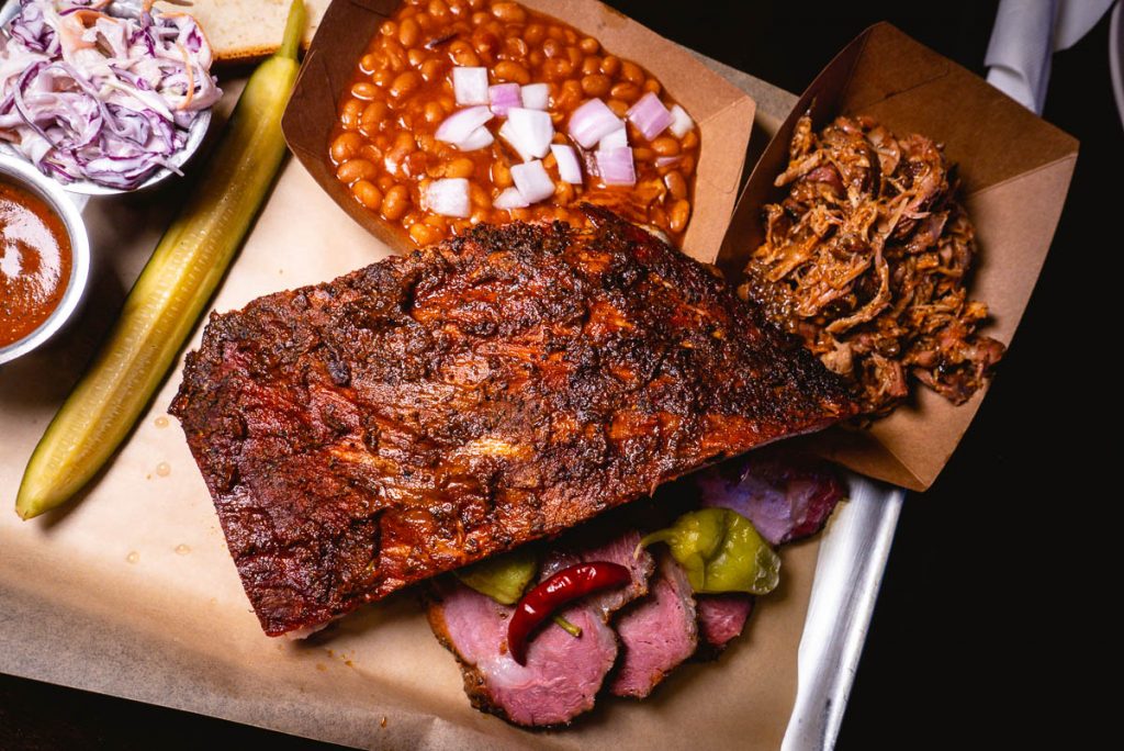 Cages Bar & Sports does a killer barbecue menu every Thursday, Shanghai. Photo by Rachel Gouk.