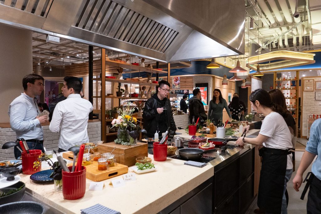 Hunter Gatherer Open Kitchen, a healthy restaurant in Shanghai.